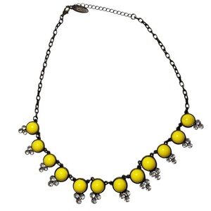 Plunder Ginger Necklace Yellow stones